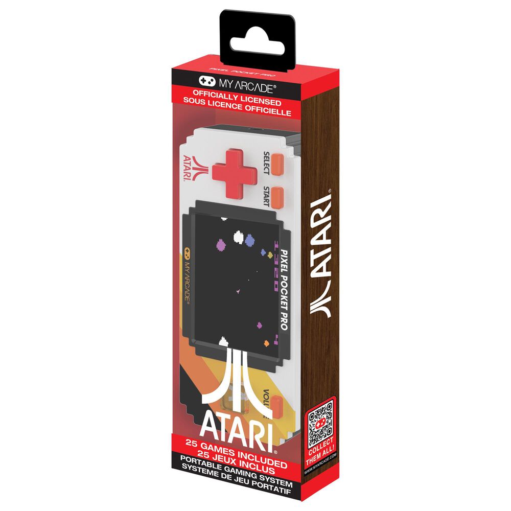 My Arcade Atari Pixel Pocket Pro Handheld System in Multicolor, , large