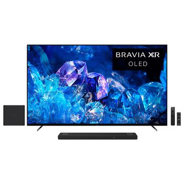Sony 55" Class A80K 4K OLED HDR - Smart TV with Soundbar and 200W Subwoofer, , large