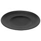 LeadingWare Melamine 10 7/8" Round Plate in Black Satin, , large
