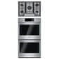 Bosch 2-Piece Kitchen Package with Benchmark 30" Double Wall Oven 800 Series 30" Gas Cooktop and in Stainless Steel, , large