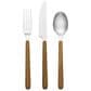 Oneida 24/7 Outdoor Living 12-Piece Flatware Set in Mirror and Faux Wood, , large