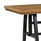 Ashley Galliden Extension Dining Table in Black and Brown - Table Only, , large