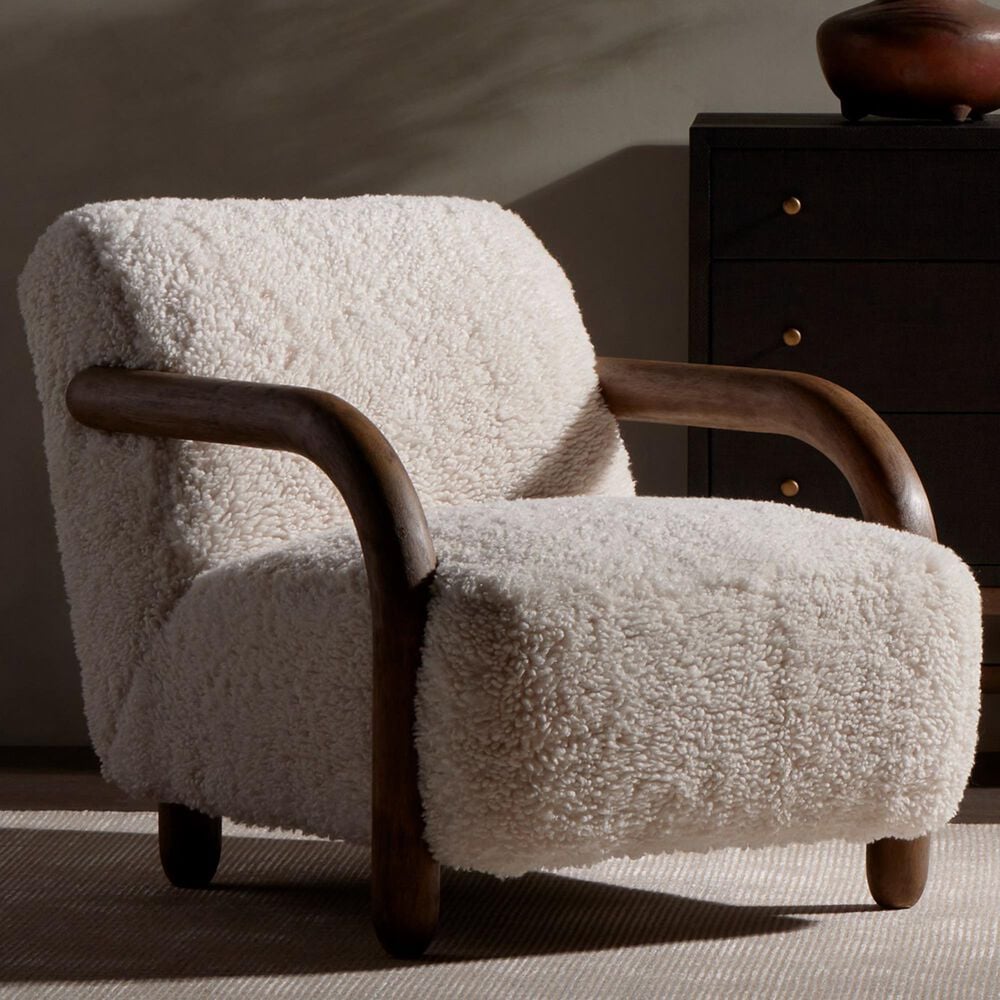 Four Hands Aniston Chair in Andes Natural, , large
