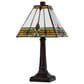 Cal Lighting 14" Tiffany Accent Lamp with Empire in Dark Bronze, , large