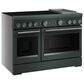 KitchenAid 6.3 Cu. Ft. Freestanding Commercial-Style Induction Range with Griddle in Juniper, , large