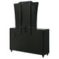 Pacific Landing Lorient Glam Dresser and Mirror in Black, , large