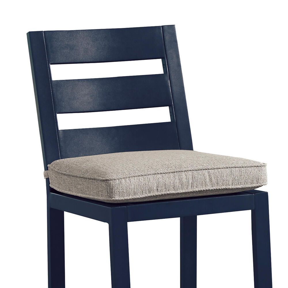 Ashley East Beach Barstool in Navy Blue (Set of 2), , large
