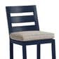 Ashley East Beach Barstool in Navy Blue (Set of 2), , large