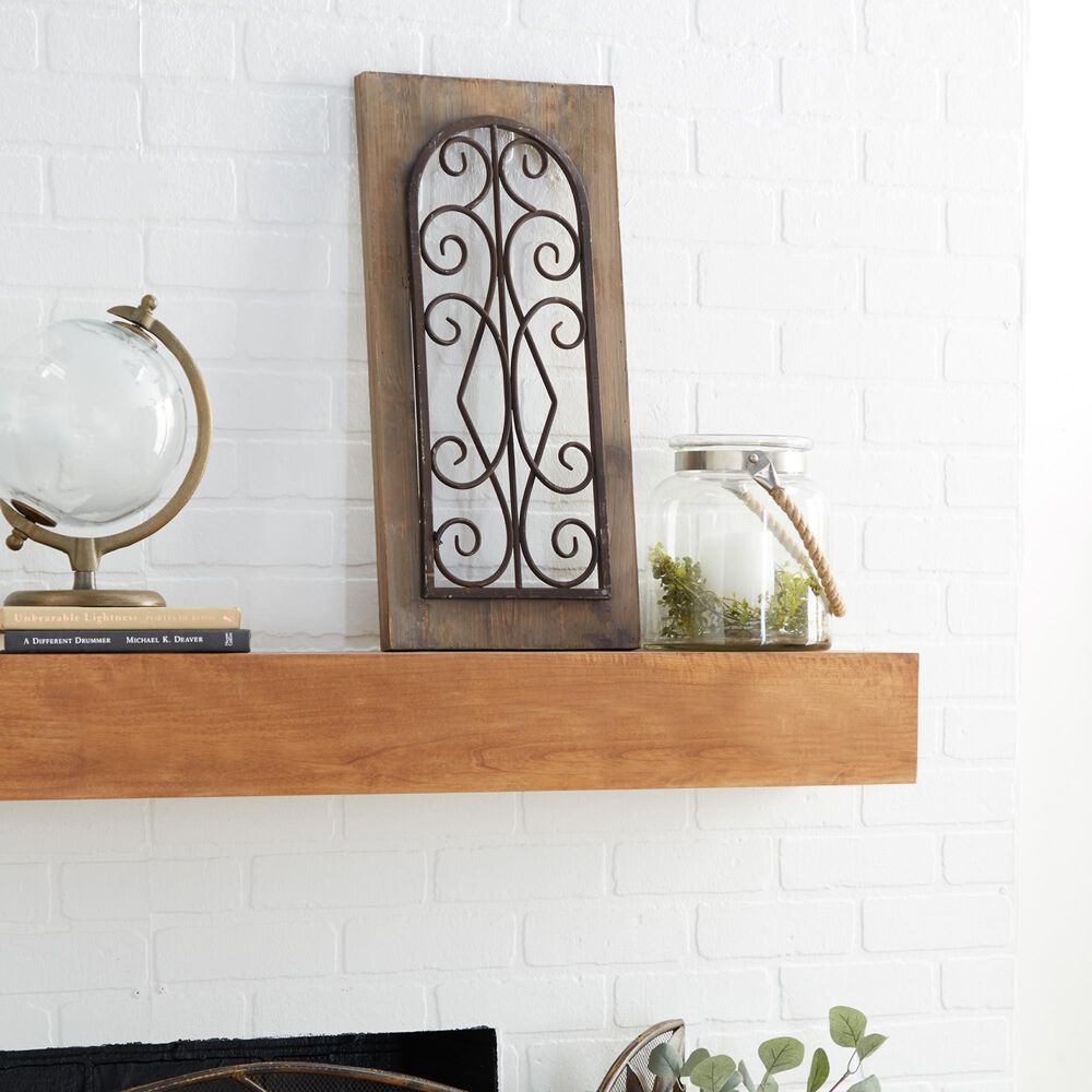 Maple and Jade 23&quot; x 11&quot; Wall Panel in Natural Brown, , large