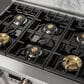 Monogram 36" All Gas Professional Range with 4 Burners and Griddle in Stainless Steel, , large