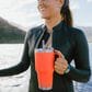YETI Rambler 25 Oz Straw Mug with Straw Lid in Papaya, , large