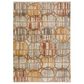37B Neola Geometric 1"8" x 2"6" Khaki Area Rug, , large