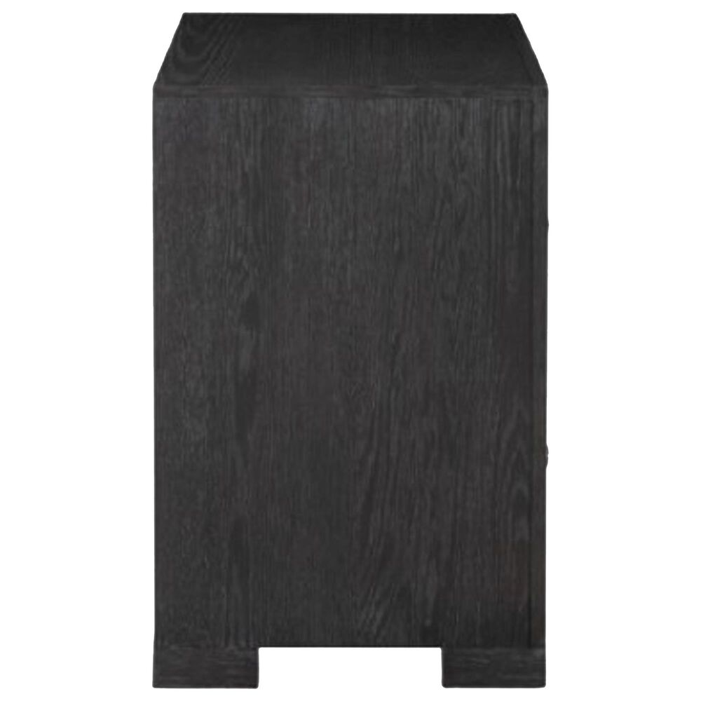 Furniture of America Hatton 2-Drawer Nightstand in Weathered Black, , large