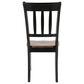 Ashley Owingsville 5-Piece Dining Set in Black and Brown, , large