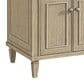 James Martin Vanities Lorelai 72" Double Vanity in Whitewashed Oak with 3 cm Eternal Jasmine Pearl Quartz Top, , large