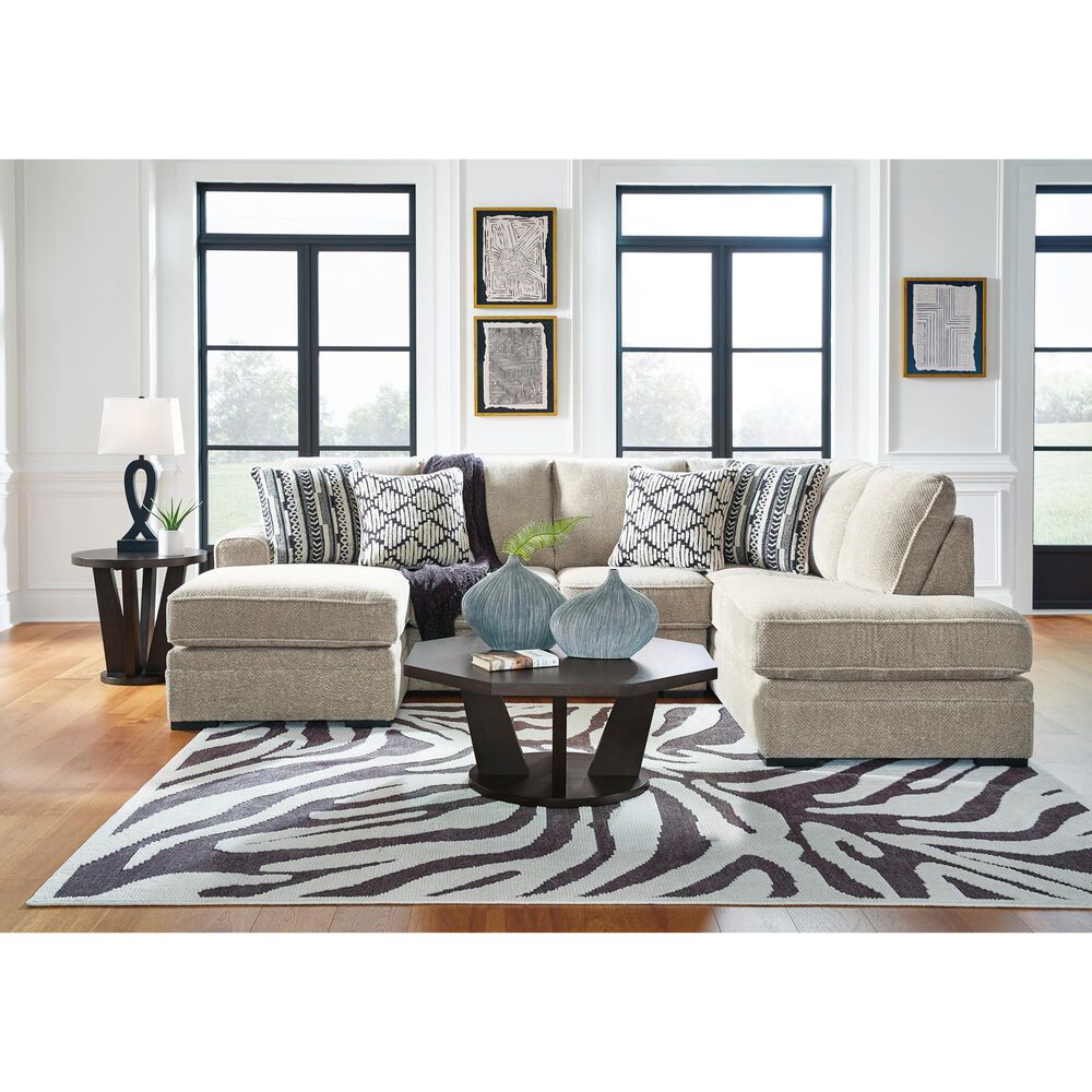 Ashley 2 Piece Sectional in in Tan, , large