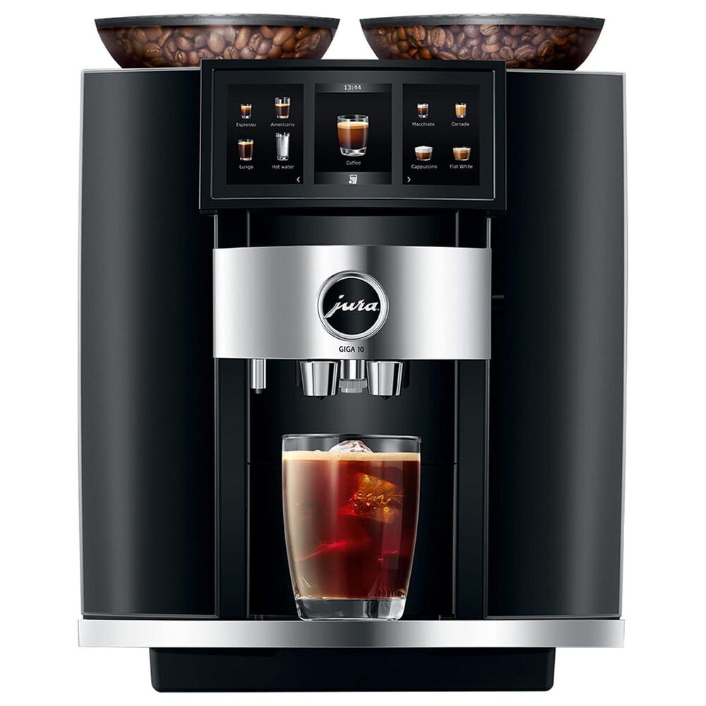 Jura GIGA 10 87.9 Oz Automatic Coffee Machine in Diamond Black, , large