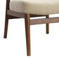 Coaster Rayo Accent Armless Chair with Rattan Cane Back in Camel, , large