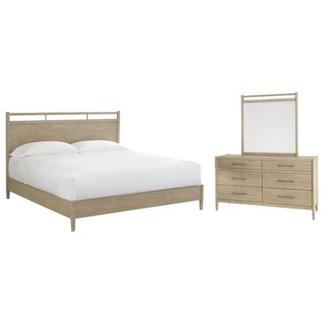 Aspen Furniture, Inc.  Shiloh 3-Piece Queen Bedroom Set in Champagne, , large