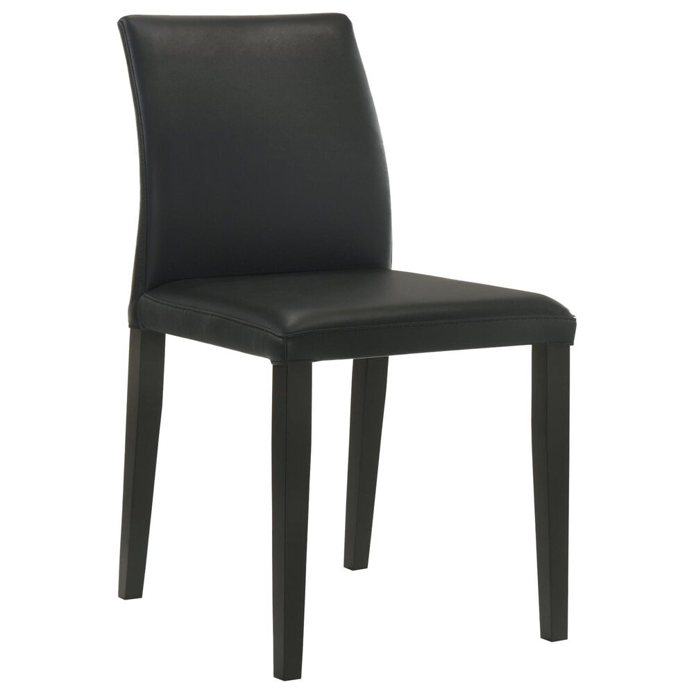 Armen Living Velena Side Chair in Black, , large
