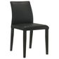 Armen Living Velena Side Chair in Black, , large