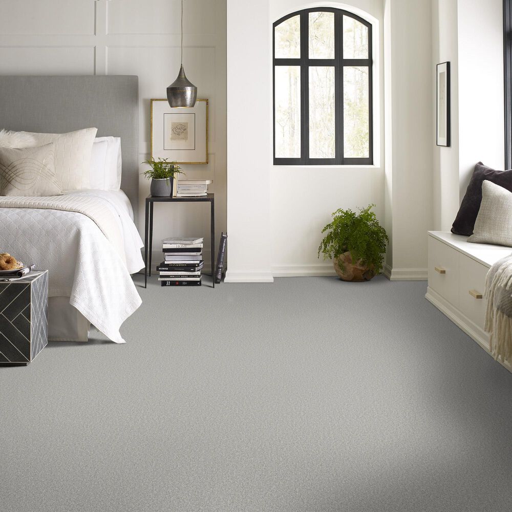 Shaw Affirmation II Carpet in White Metal, , large