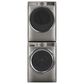 GE Appliances 4.8 Cu. Ft. Front Load Washer with Steam in Satin Nickel, , large