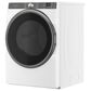 Whirlpool 7.4 Cu. Ft. Smart Front Load Gas Dryer with Steam Capabilities in White, , large