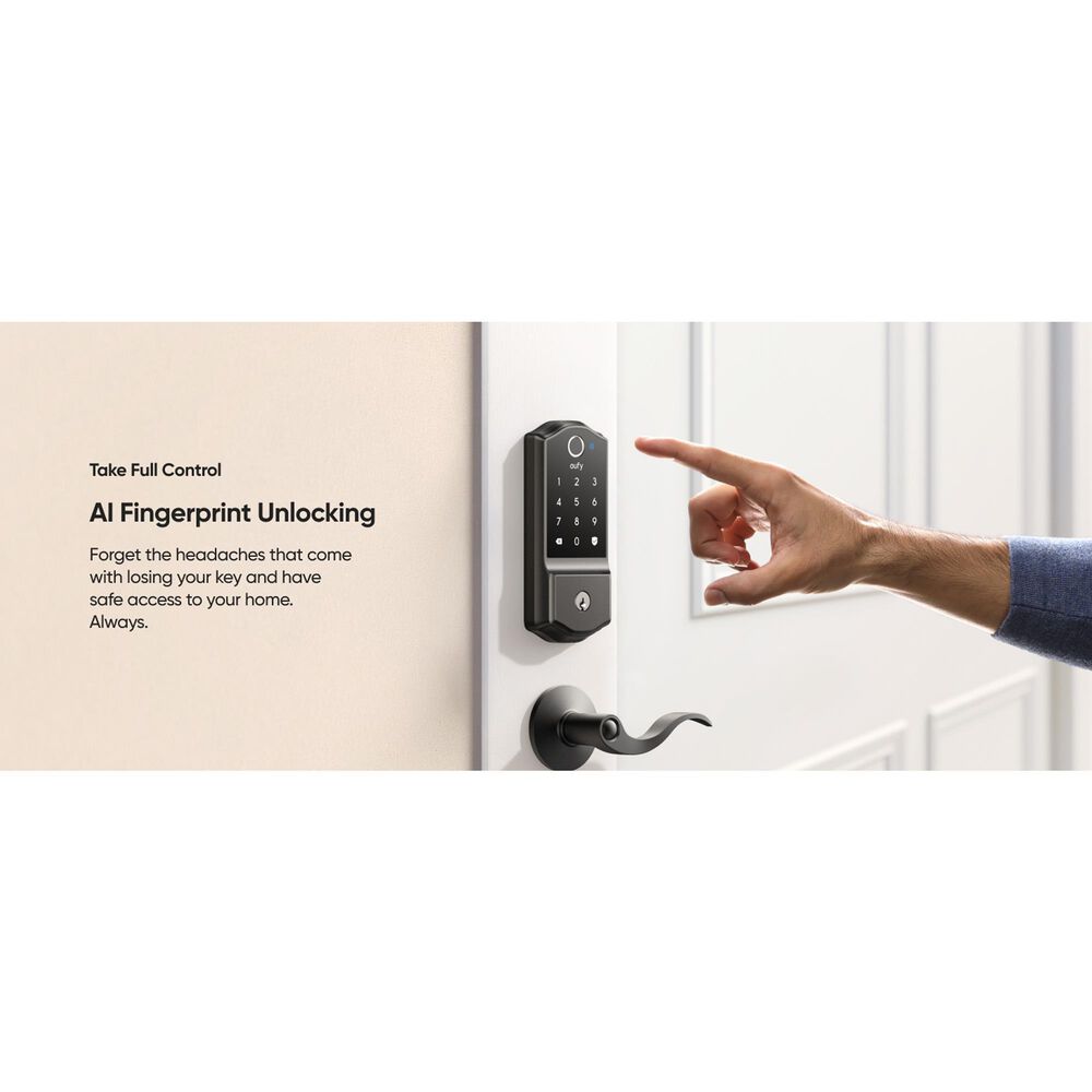 eufy Smart Lock C220 with Fingerprint ID in Black, , large