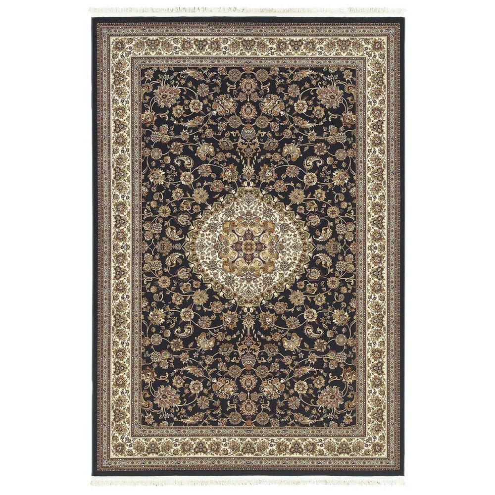 Oriental Weavers Masterpiece 033B 5"3" x 7"6" Black Area Rug, , large