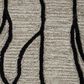 Feizy Enzo 8734F 8" x 11" Black and Taupe Area Rug, , large