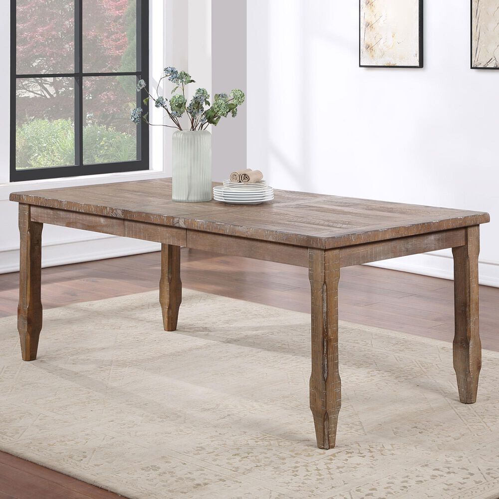 Crystal City Riverdale Dining Table in Natural - Table Only, , large