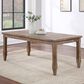 Crystal City Riverdale Dining Table in Natural - Table Only, , large