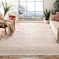 Safavieh Natura 8" x 10" Ivory and Pink Area Rug, , large