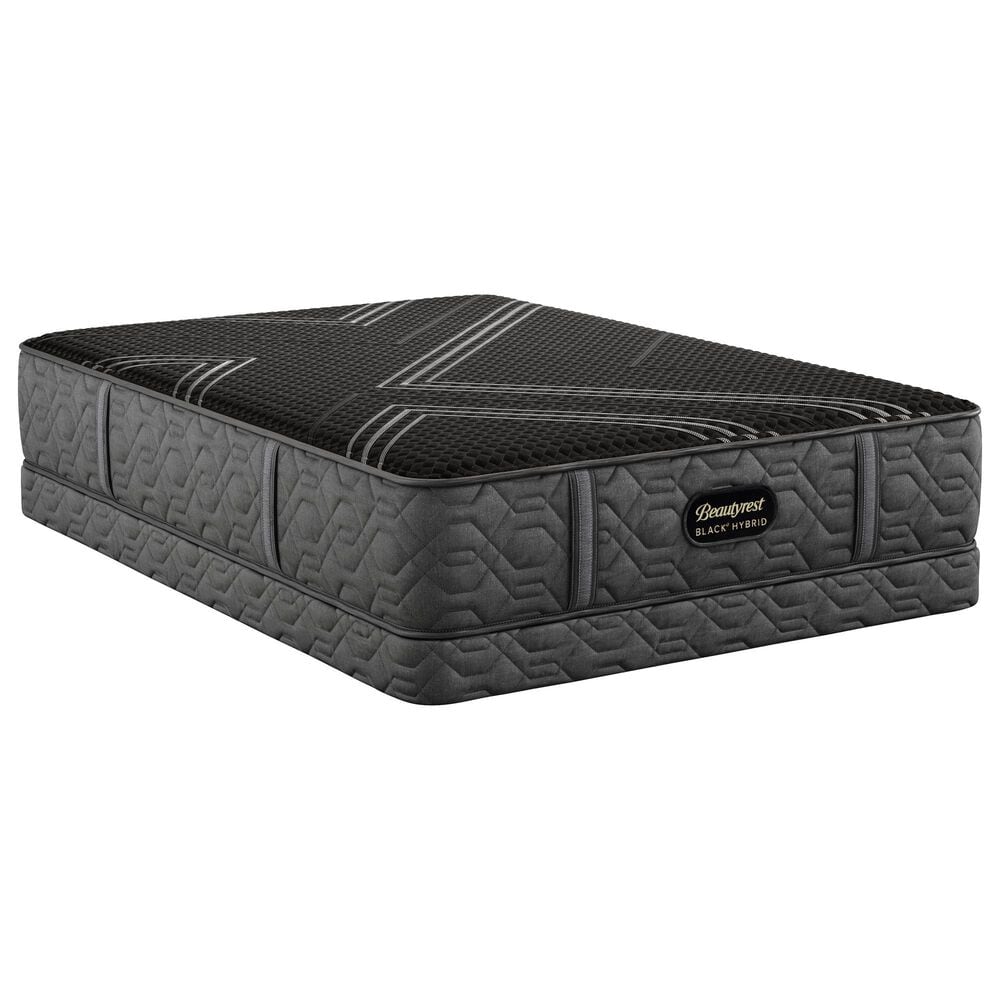 Beautyrest Black Hybrid Series1 Medium Full Mattress with Low Profile Box Spring, , large