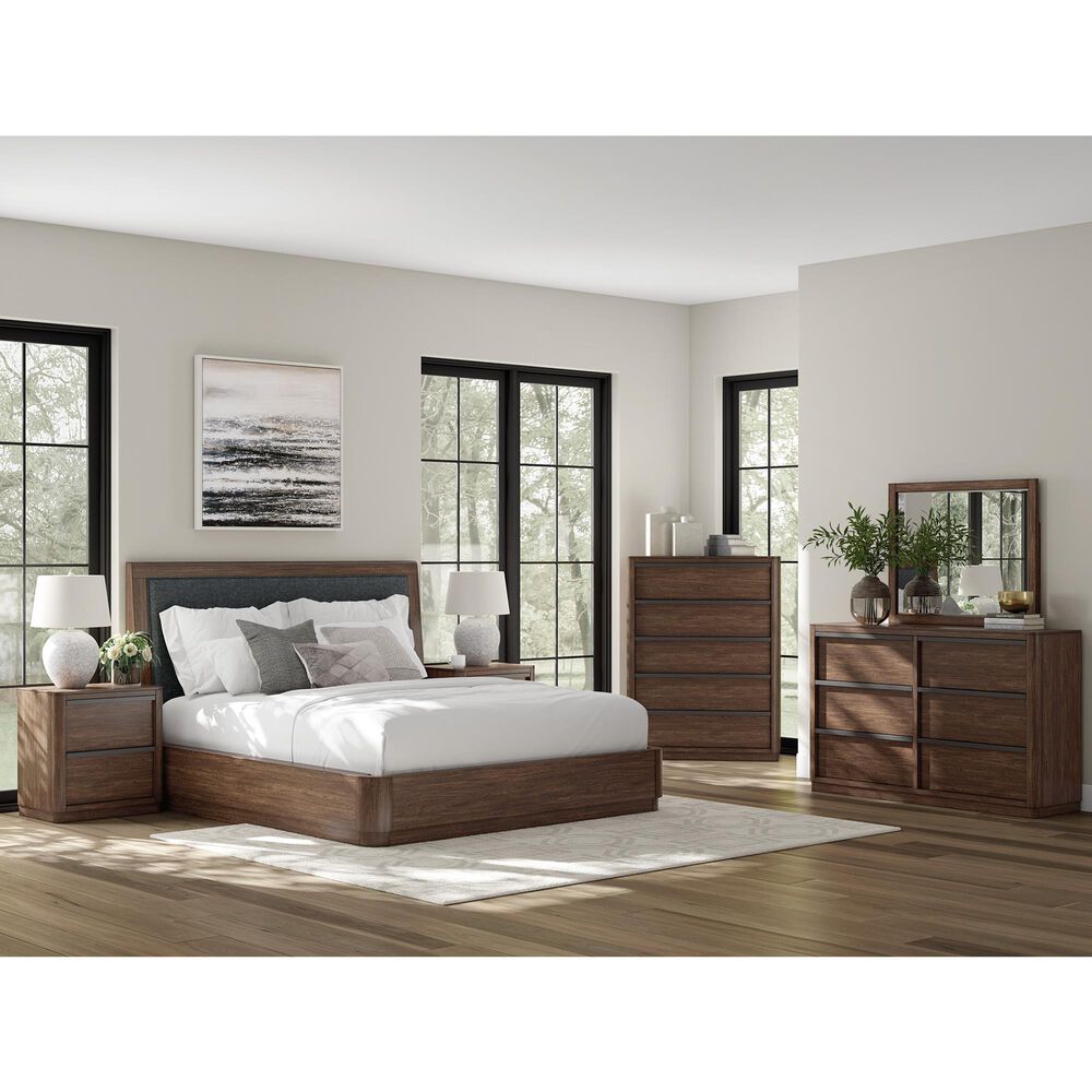 Millenium Dilenno Dresser Mirror in Dark Brown, , large