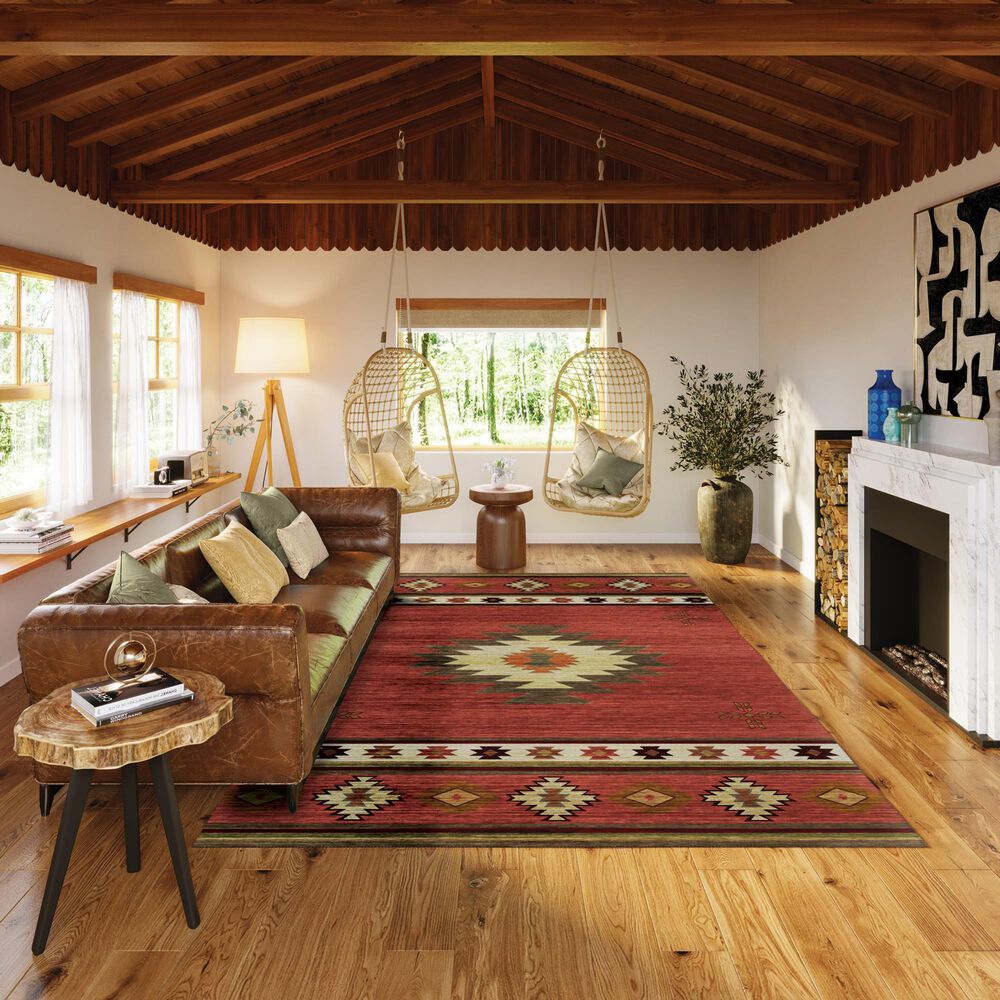 Dalyn Rug Company Phoenix 10&#39; x 14&#39; Paprika Indoor/Outdoor Area Rug, , large