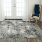 RIZZY Belmont 10" x 14" Neutral and Gray Area Rug, , large
