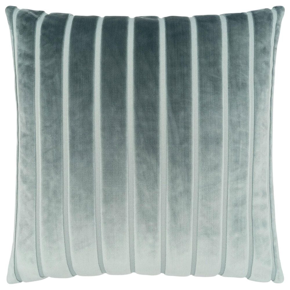 D.V. KAP Home Elysian Stripe 24" Square Throw Pillow in Ocean, , large