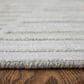 Feizy Elias 2" x 3" Ivory and Gray Area Rug, , large