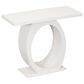 Hearth and Haven Mirod Console Table with Egg-Shaped Base in Beige, , large