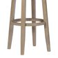 Linon Home Decor Morgan Swivel Bar Stool in Natural, , large