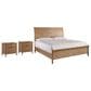 Riva Ridge Cyrus Queen Sleigh Bed with 2 Nightstands in Almond Bisque, , large