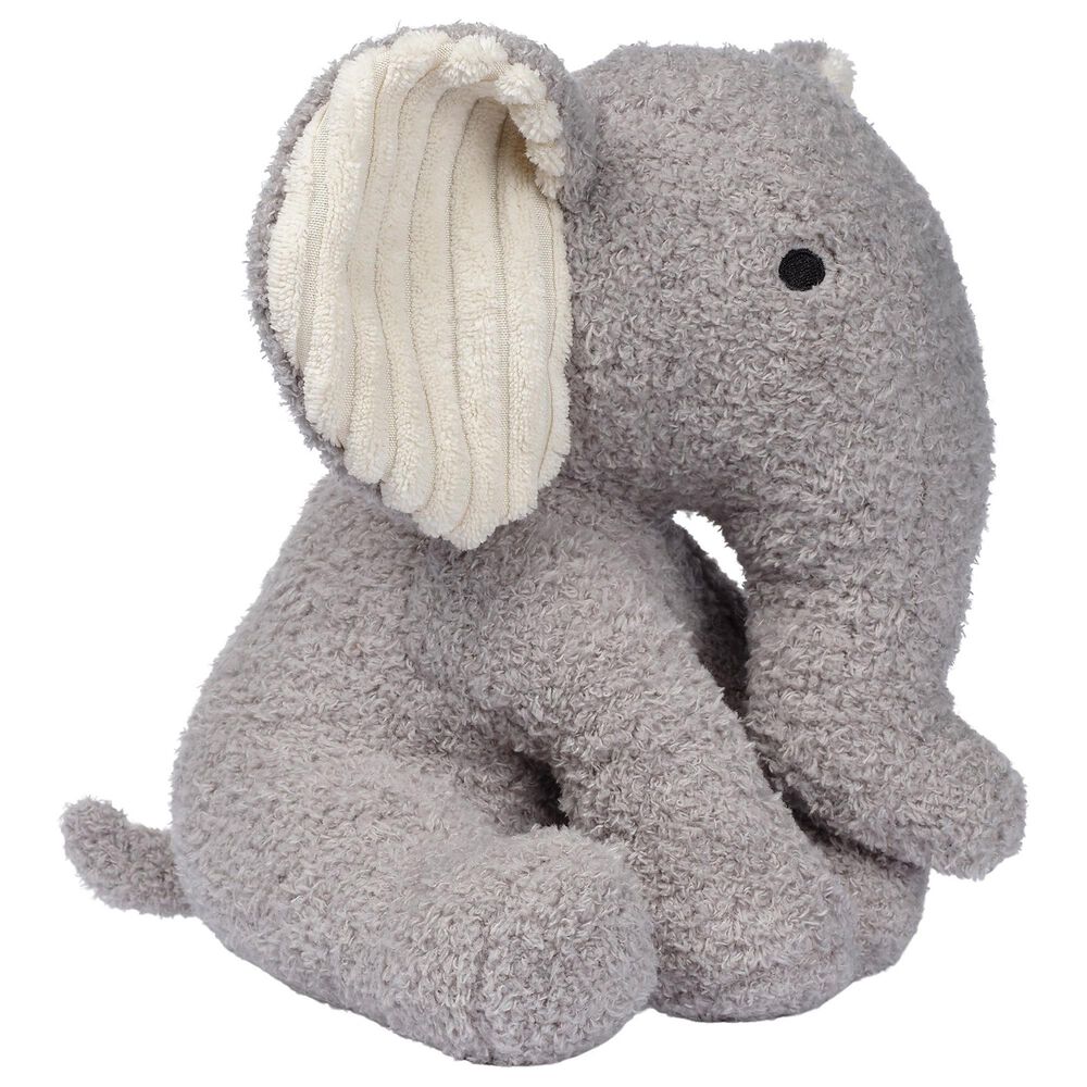 Lambs and Ivy Jungle Adventure Plush Elephant Stuffed Animal in Gray, , large