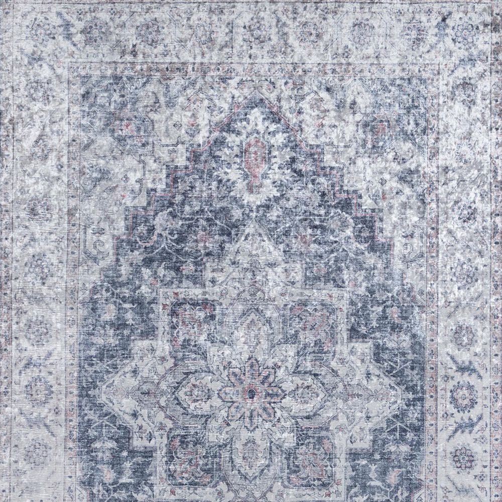 Momeni Karachi KAR-8 6&#39; x 9&#39; Gray Area Rug, , large