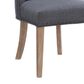 Linon Home Decor Adler Side Chair with Neutral Fabric Cushion in Natural, , large