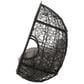 Hearth and Haven Castaic Outdoor Hanging Chair with Cushions in Light Gray, , large