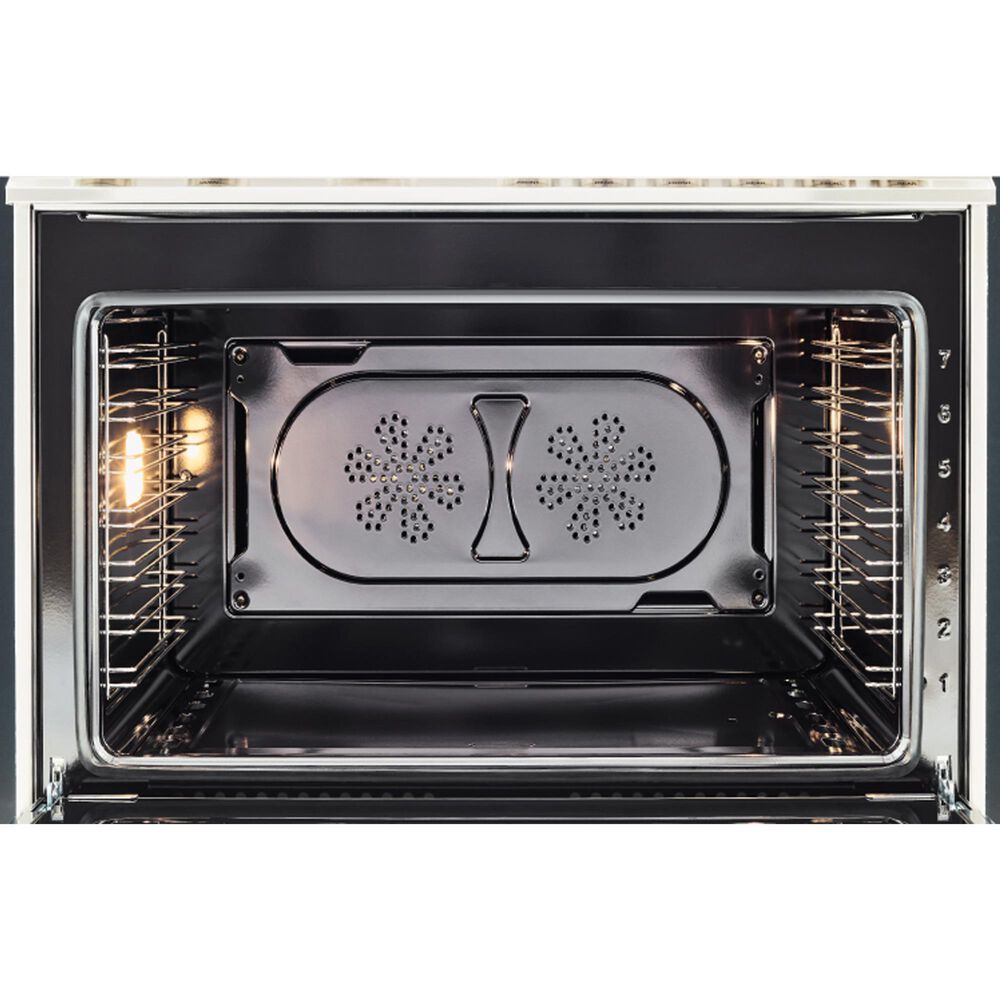 Bertazzoni Master 4.7 Cu. Ft. Freestanding Dual Fuel Range in Nero Matt, , large