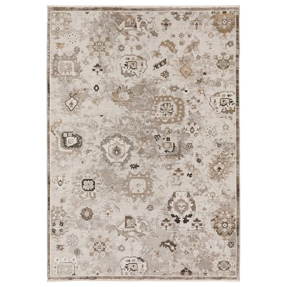 Dalyn Rug Company Antalya AY5 3"3" x 5"3" Silver Area Rug, , large