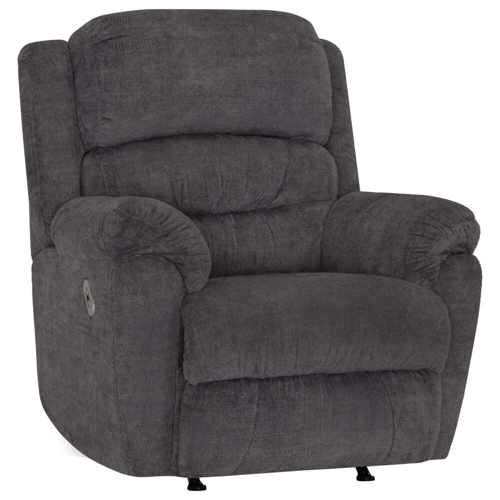 Moore Furniture Dallas Power Rocker Recliner with Power Headrest and USB in Covalent Cement Velvet, , large